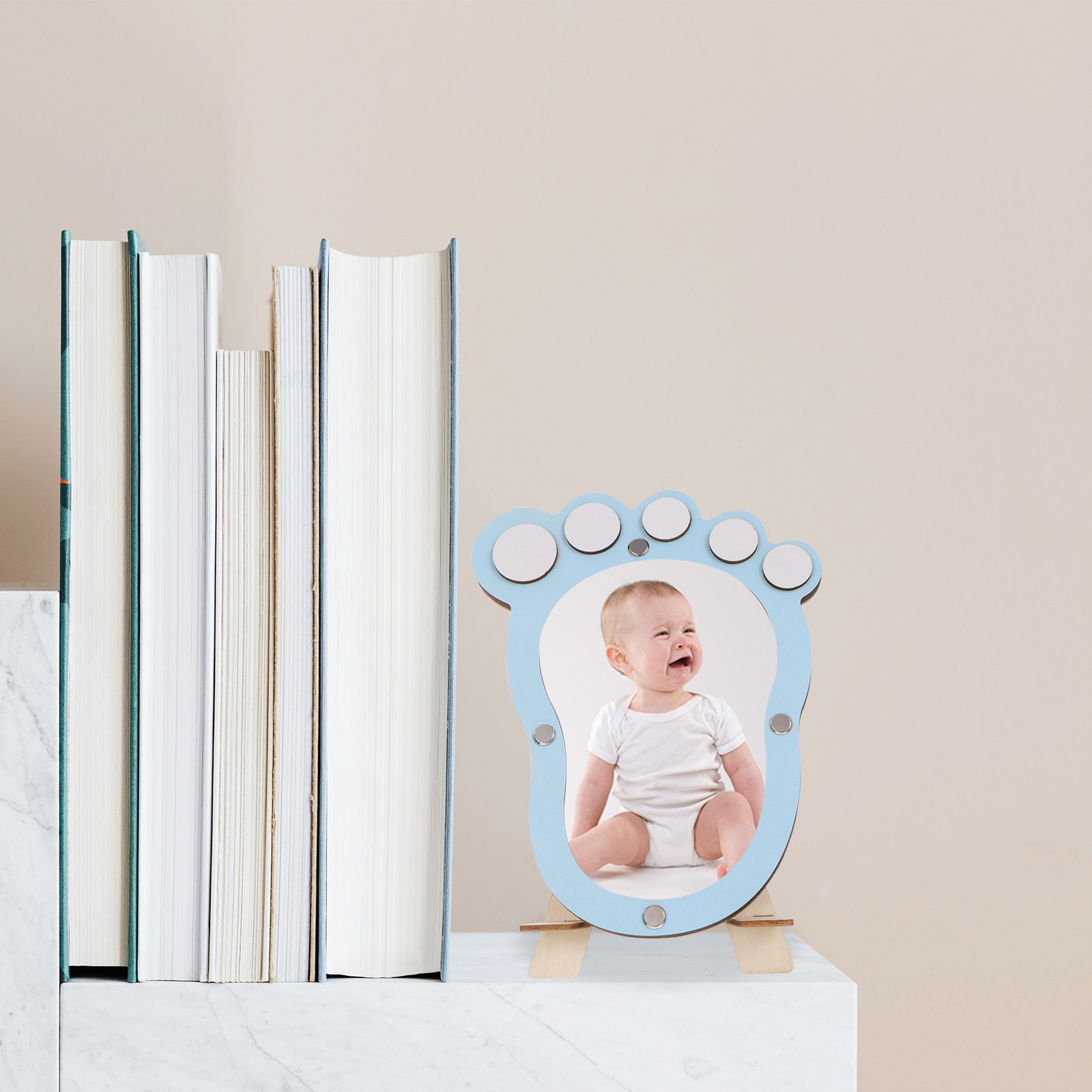 Baby Nursery Keepsake - 1 pieza de marco de fotos