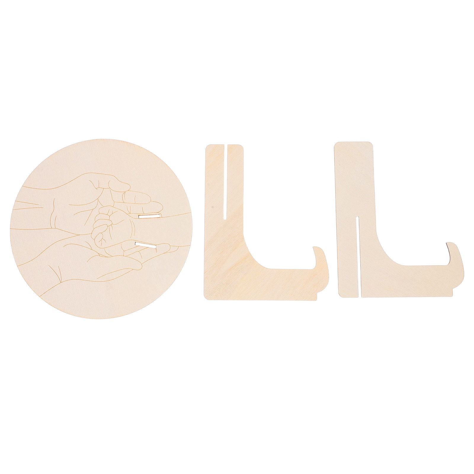 Baby Nursery Keepsake - 1 Juego de Soporte Redondo de