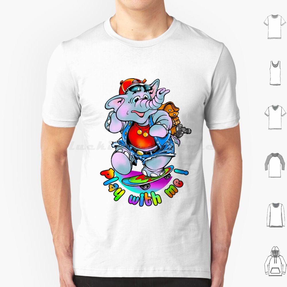 Baby Zoo Nursery - ¡Juega conmigo! Camiseta 6xl de algodón,