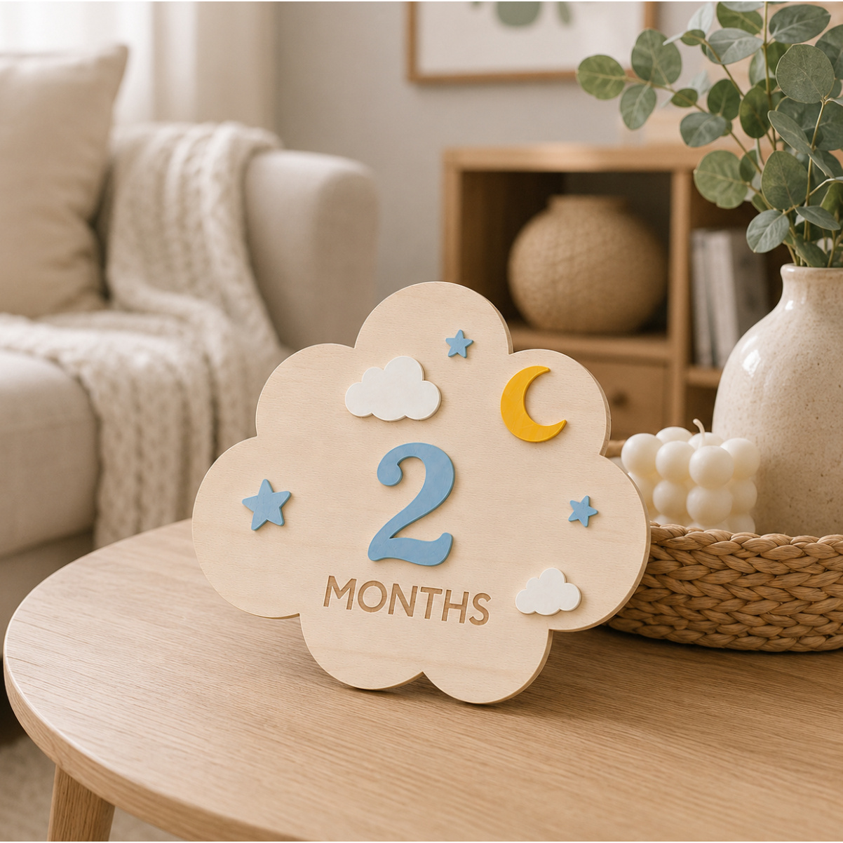 Milestone Card Set - 1 Juego de Tarjetas de Madera