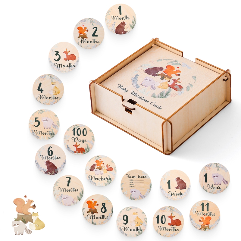 Hitos de crecimiento para bebé - Milestone Card Set reseña y precio