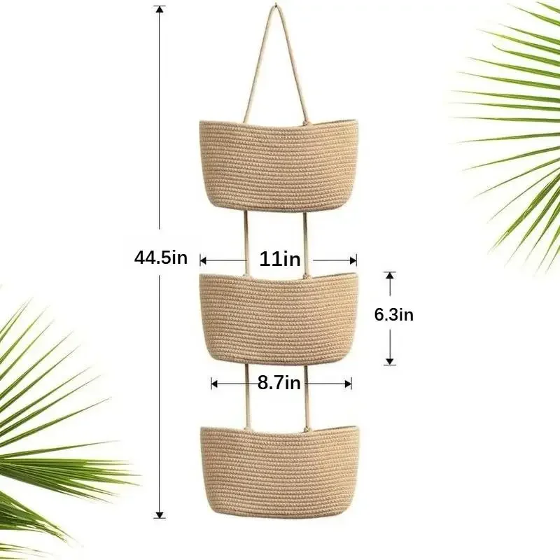 Cesta de almacenamiento colgan - Baby Nursery Hooks reseña y precio
