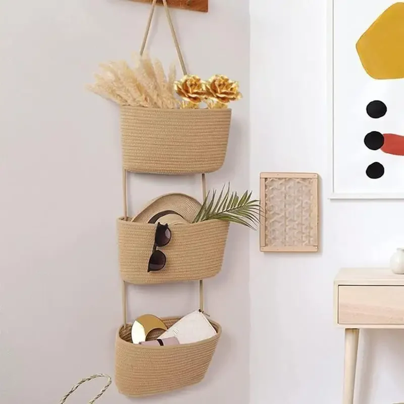 Cesta de almacenamiento colgan - Baby Nursery Hooks reseña y precio