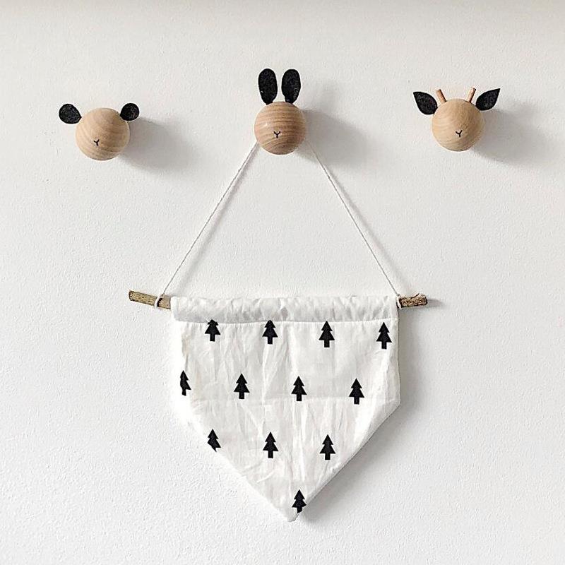 Ganchos de Pared Modernos Mini - Baby Nursery Hooks reseña y precio