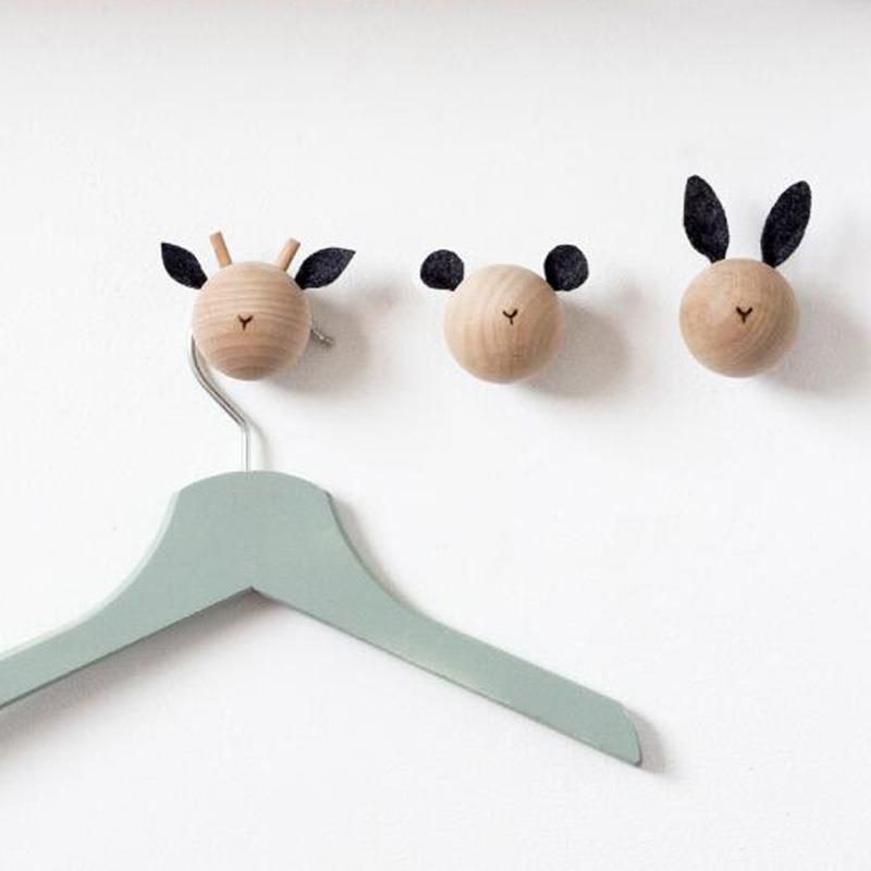 Ganchos de Pared Modernos Mini - Baby Nursery Hooks reseña y precio