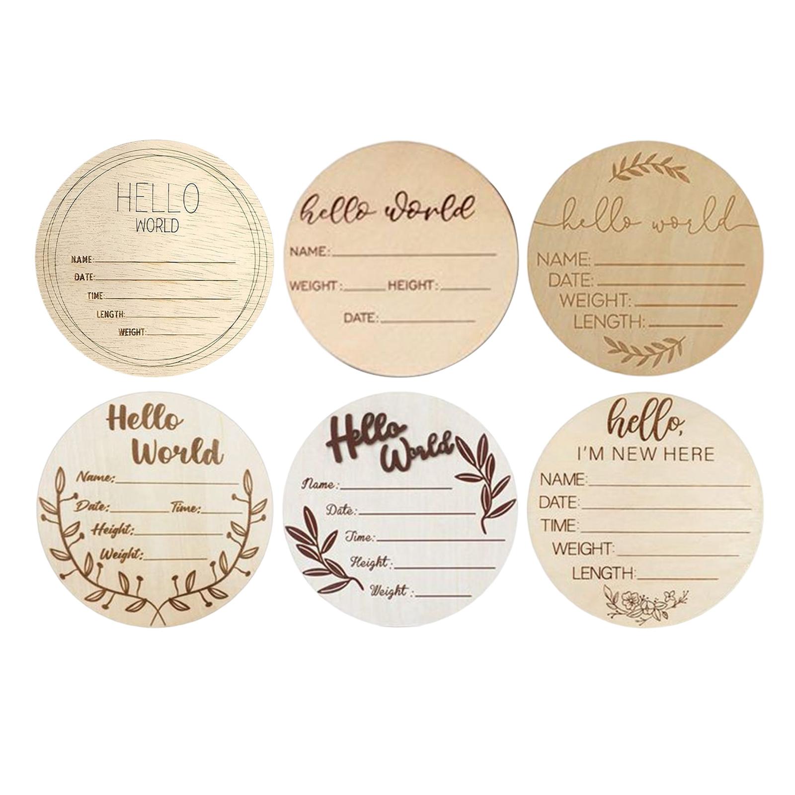 Juego de 18 Placas de Madera p - Milestone Card Set reseña y precio