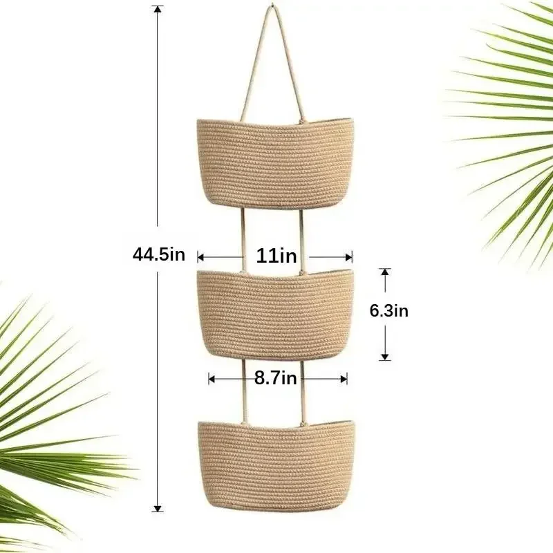 Cesta de almacenamiento colgan - Baby Nursery Hooks reseña y precio