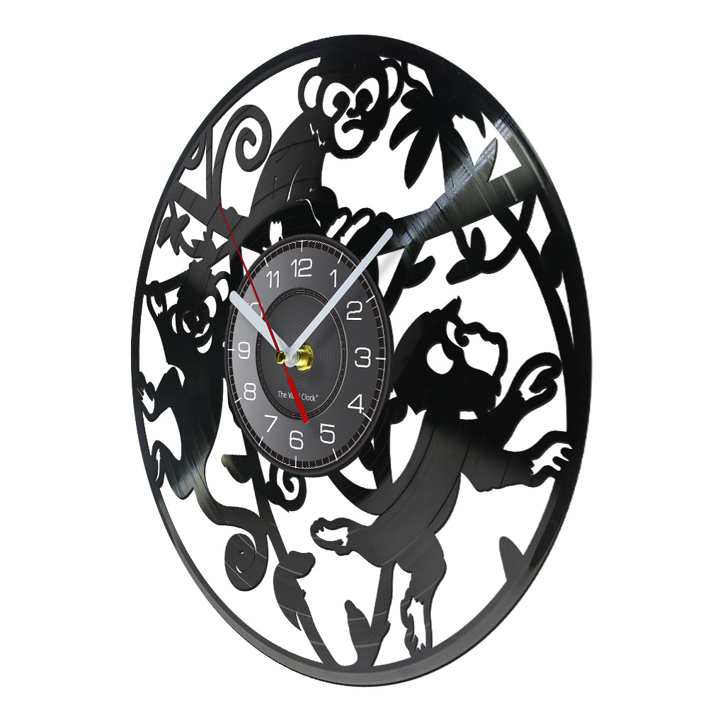 Reloj de Pared de Vinilo con D - Baby Zoo Nursery reseña y precio