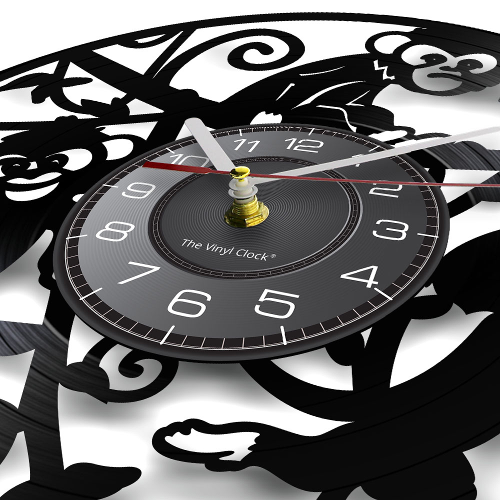 Reloj de Pared de Vinilo con D - Baby Zoo Nursery reseña y precio