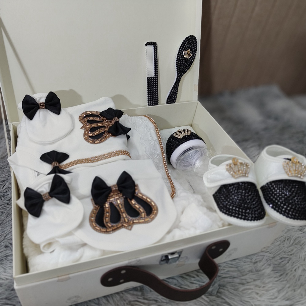 Dollbling negro oro bebé recié - Baby Nursery Keepsake reseña y precio