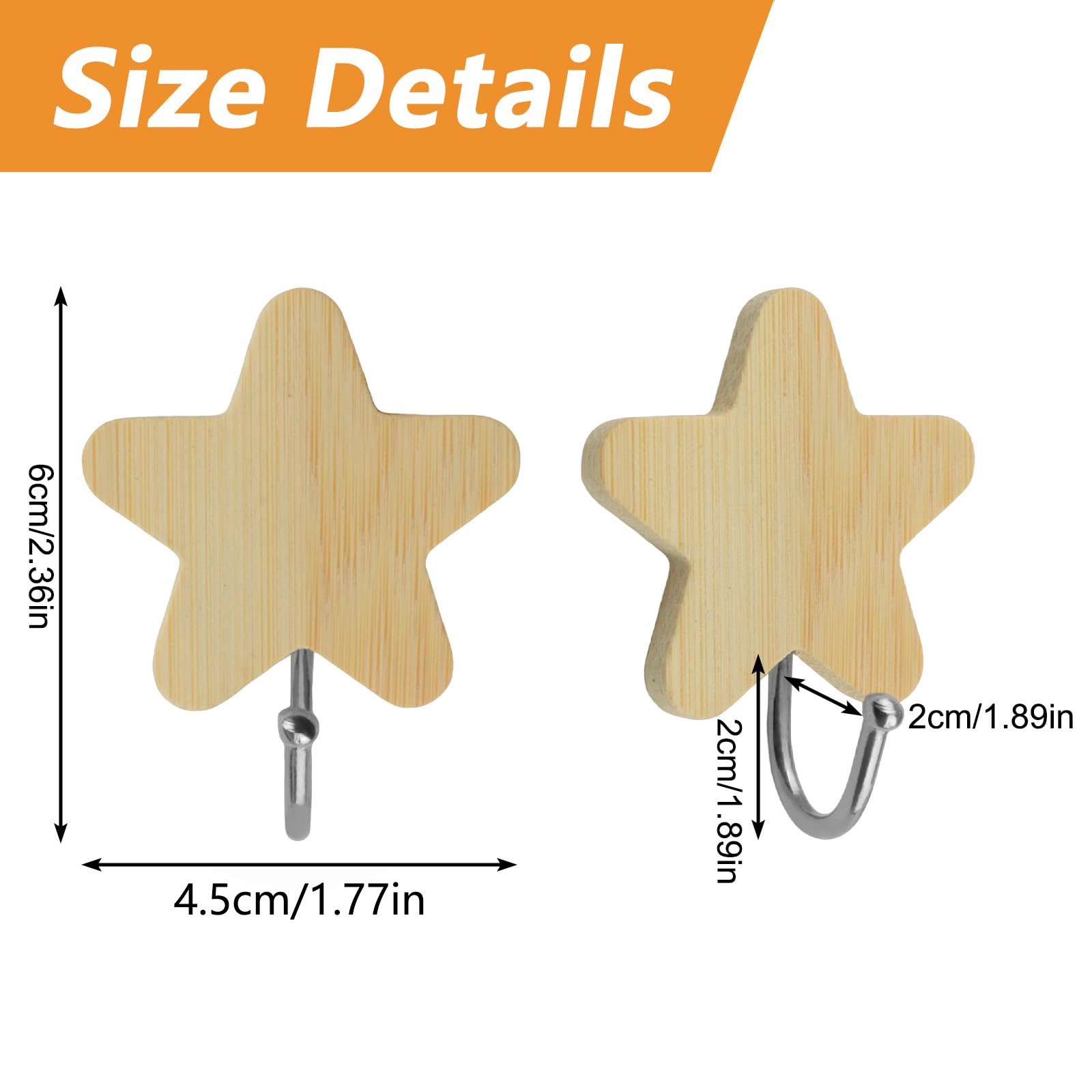 Ganchos Adhesivos en Forma de  - Baby Nursery Hooks reseña y precio