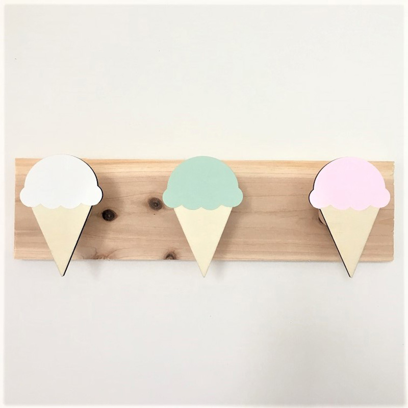 Perchero de pared de madera co - Baby Nursery Hooks reseña y precio