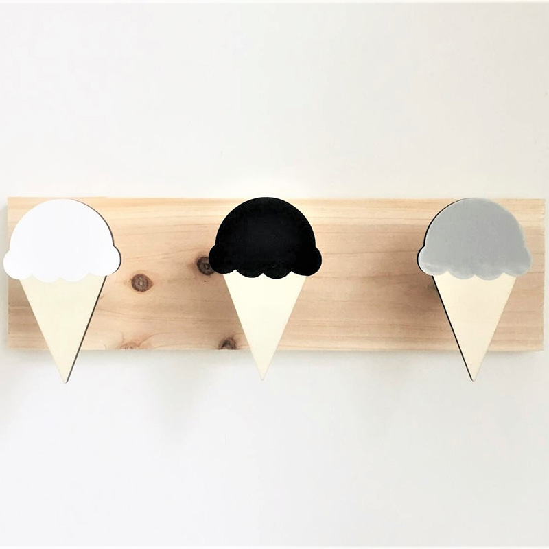 Perchero de pared de madera co - Baby Nursery Hooks reseña y precio