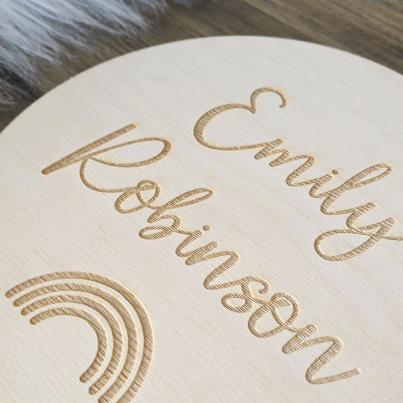 Señal de nombre de guardería d - Baby Nursery Keepsake reseña y precio