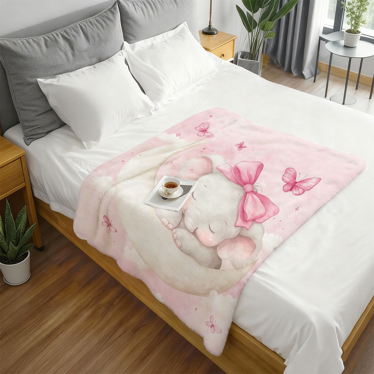 Manta de lana suave con diseño - Baby Nursery Keepsake reseña y precio
