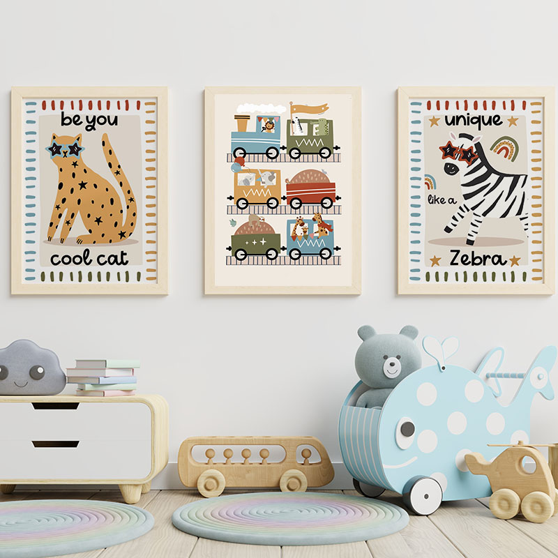 1 Pieza de Lienzo Decorativo s - Baby Zebra Nursery reseña y precio