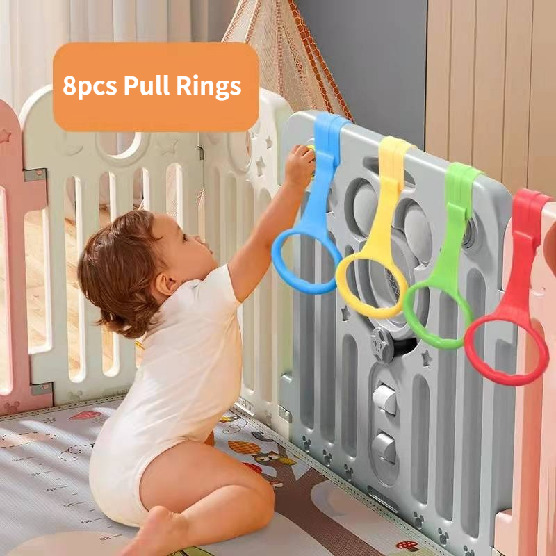 8 Uds. Anillos de tracción par - Baby Nursery Hooks reseña y precio