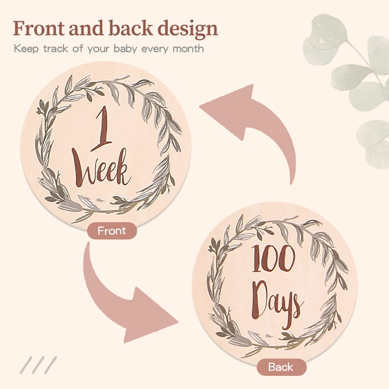 Tarjetas de hito de madera par - Milestone Card Set reseña y precio